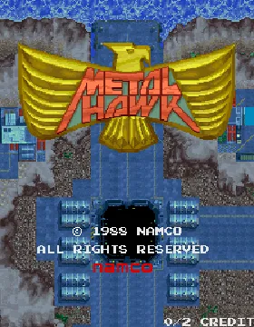 Metal Hawk (Japan) screen shot title